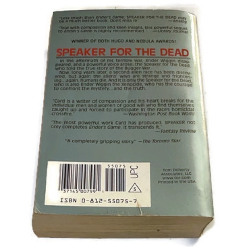 Speaker for the Dead (The Ender Quintet) - Picture 2 of 2